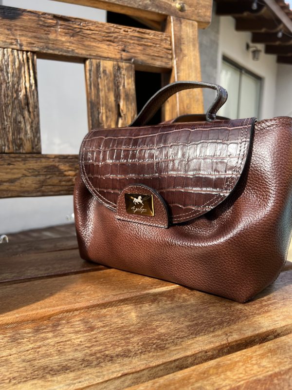 Bolsa Mariana - Pinhão com croco