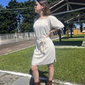 Vestido em Linho