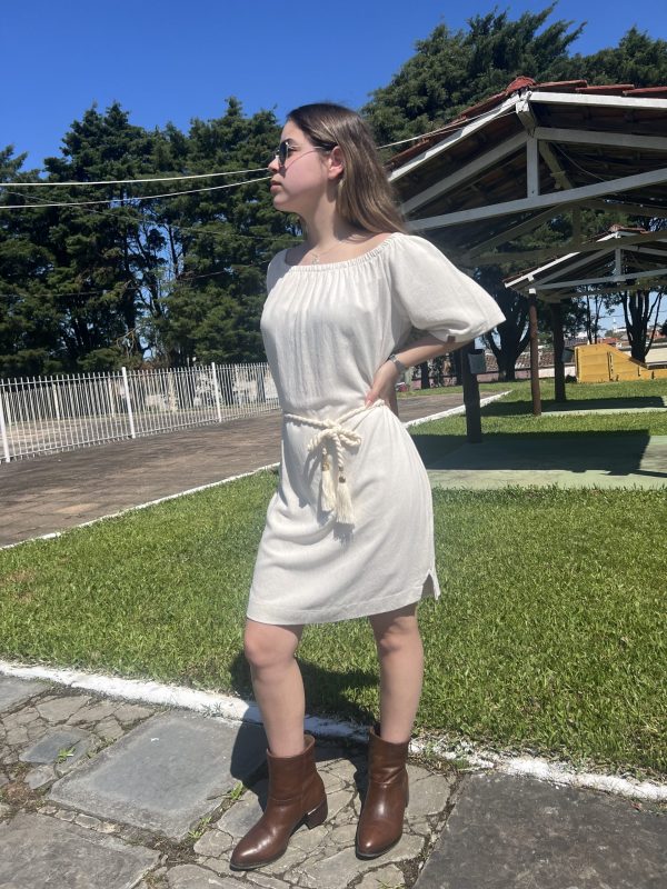Vestido em Linho