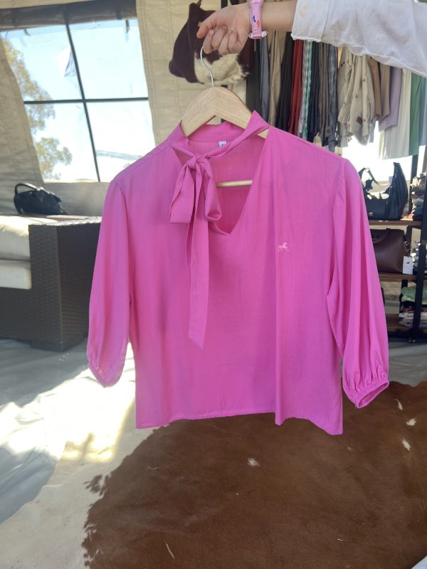 Camisa Viscose - Rosa