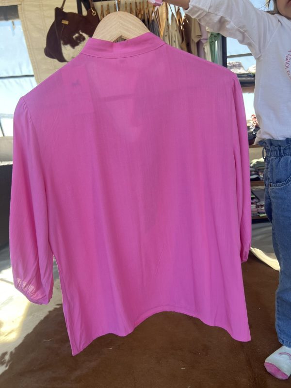 Camisa Viscose - Rosa - Imagem 3