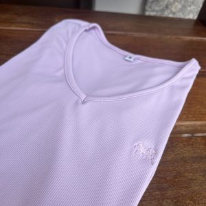 Blusa canelada - Lilás