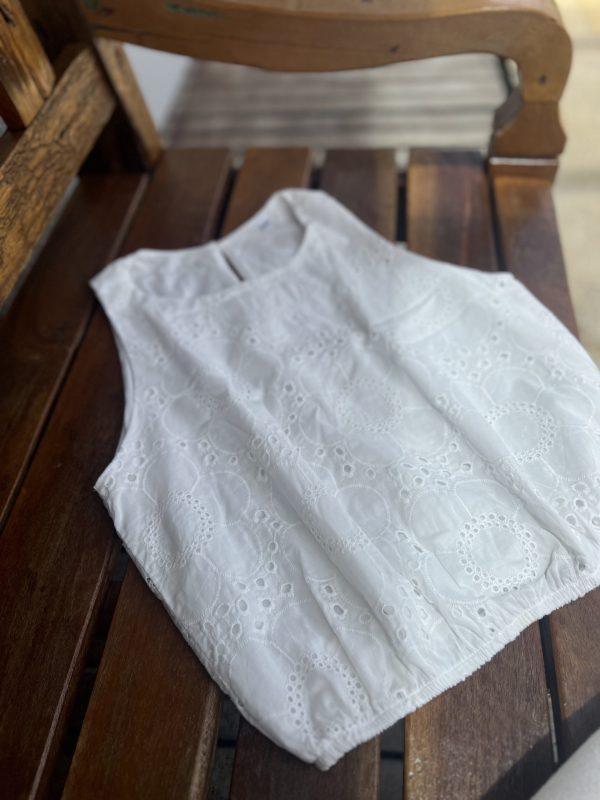 Blusa Broderi - Branca