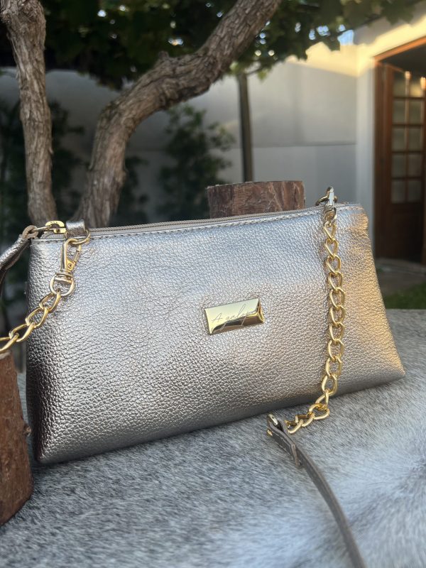 Bolsa Antonella - Prata Velha - Imagem 2