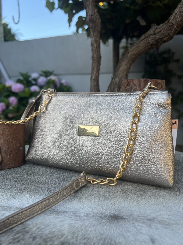 Bolsa Antonella - Prata Velha - Imagem 3