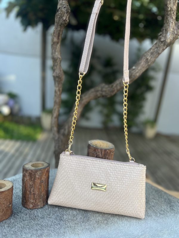 Bolsa Antonella - Tressê nude - Imagem 2