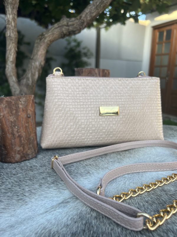Bolsa Antonella - Tressê nude - Imagem 3