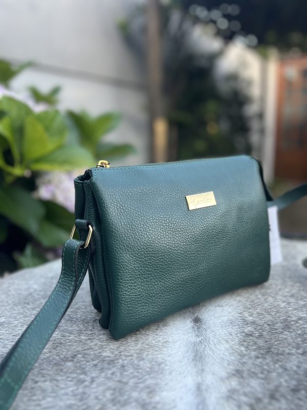 Bolsa Anastácia - Verde petróleo