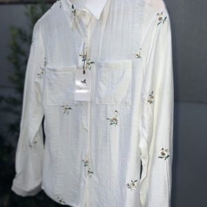 Camisa Bordado Floral