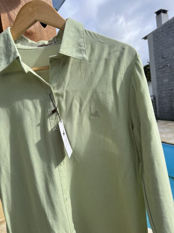 Camisa Linho - Verde - Imagem 4