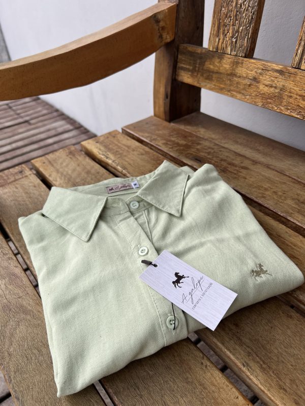 Camisa Linho - Verde - Imagem 2