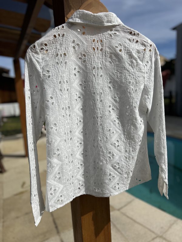Camisa Broderie - Off White - Imagem 2