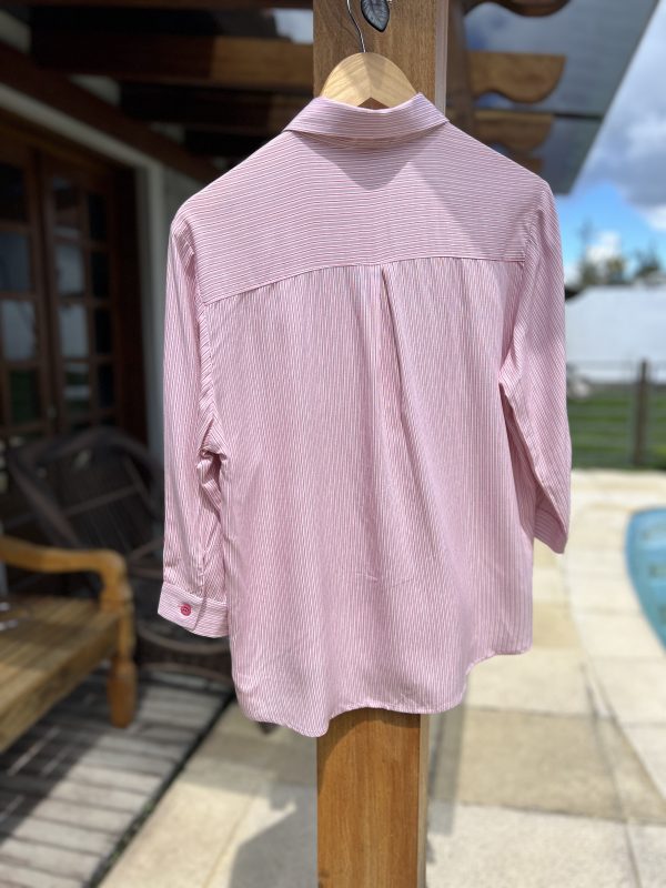 Camisa Listrada - Rosa - Imagem 3