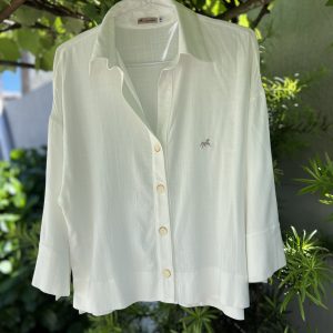 Camisa Detalhes - Off-white