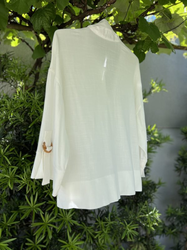 Camisa Detalhes - Off-white - Imagem 5