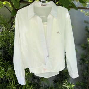 Camisa com regata - Cor branco