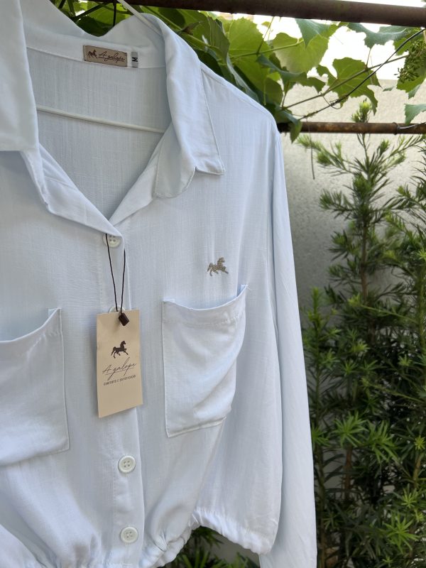 Camisa Amarração - Cor branco - Imagem 2