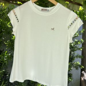 Blusa básica - Off-white