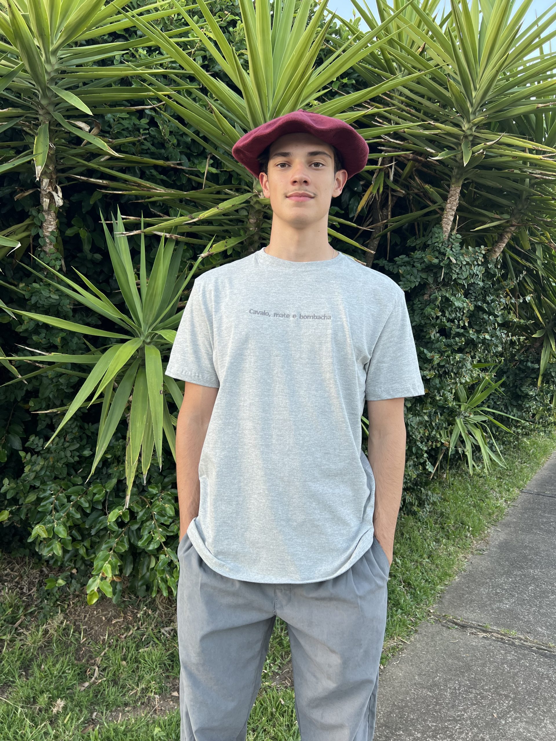 Camiseta - Cor cinza claro - Imagem 3