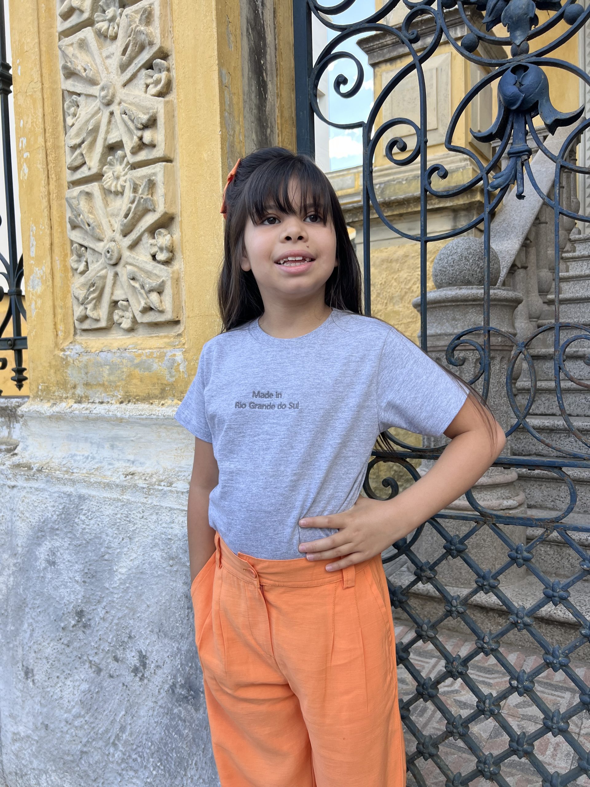 Camiseta - Cor cinza claro - Imagem 3