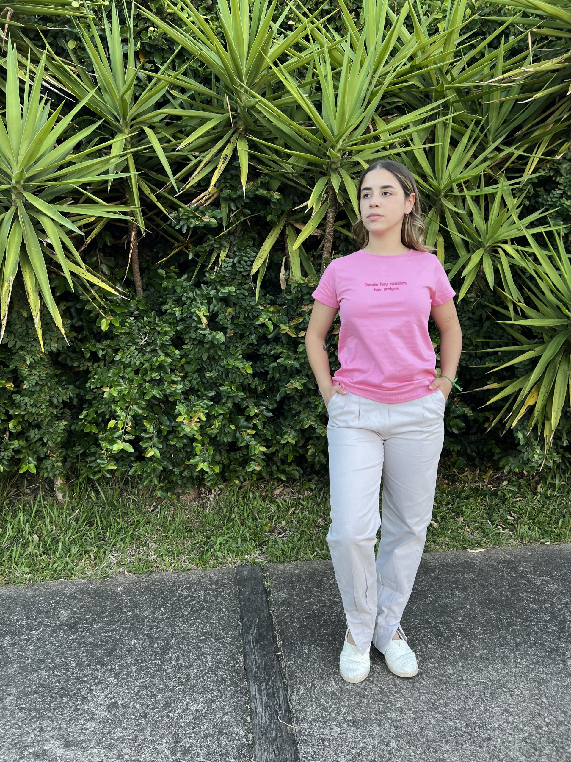 Camiseta - Cor rosa - Imagem 2