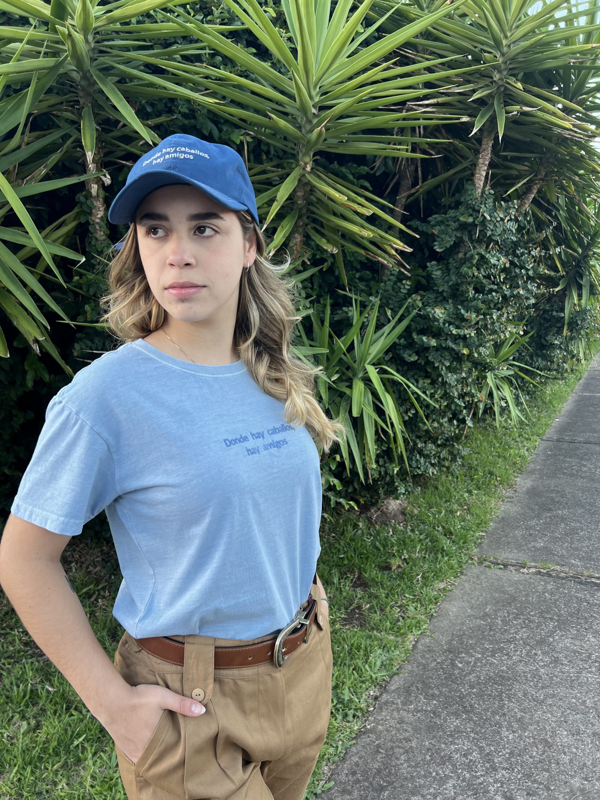 Camiseta - Cor azul claro - Imagem 3