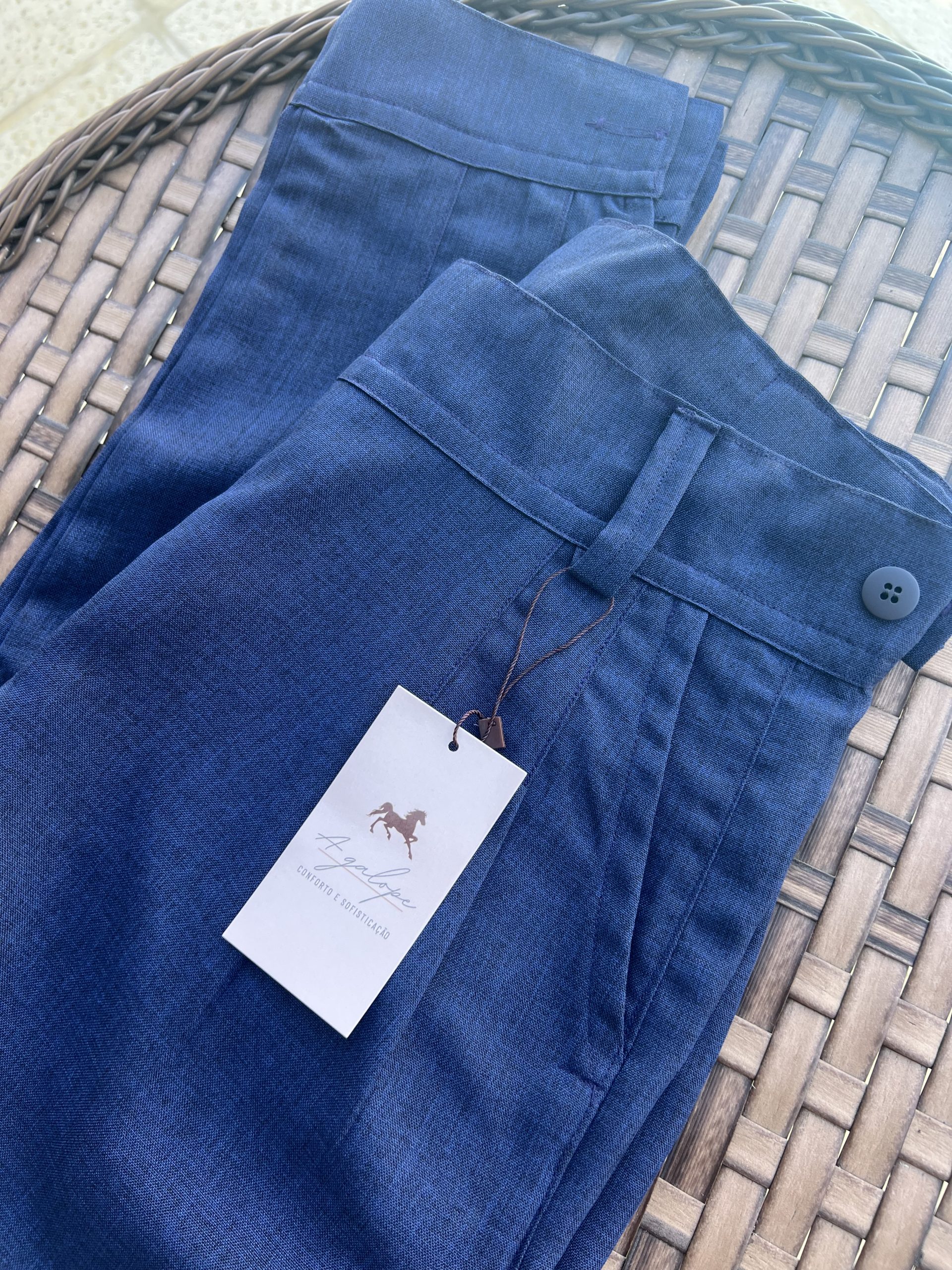 Bombacha Castanheira - Azul marinho