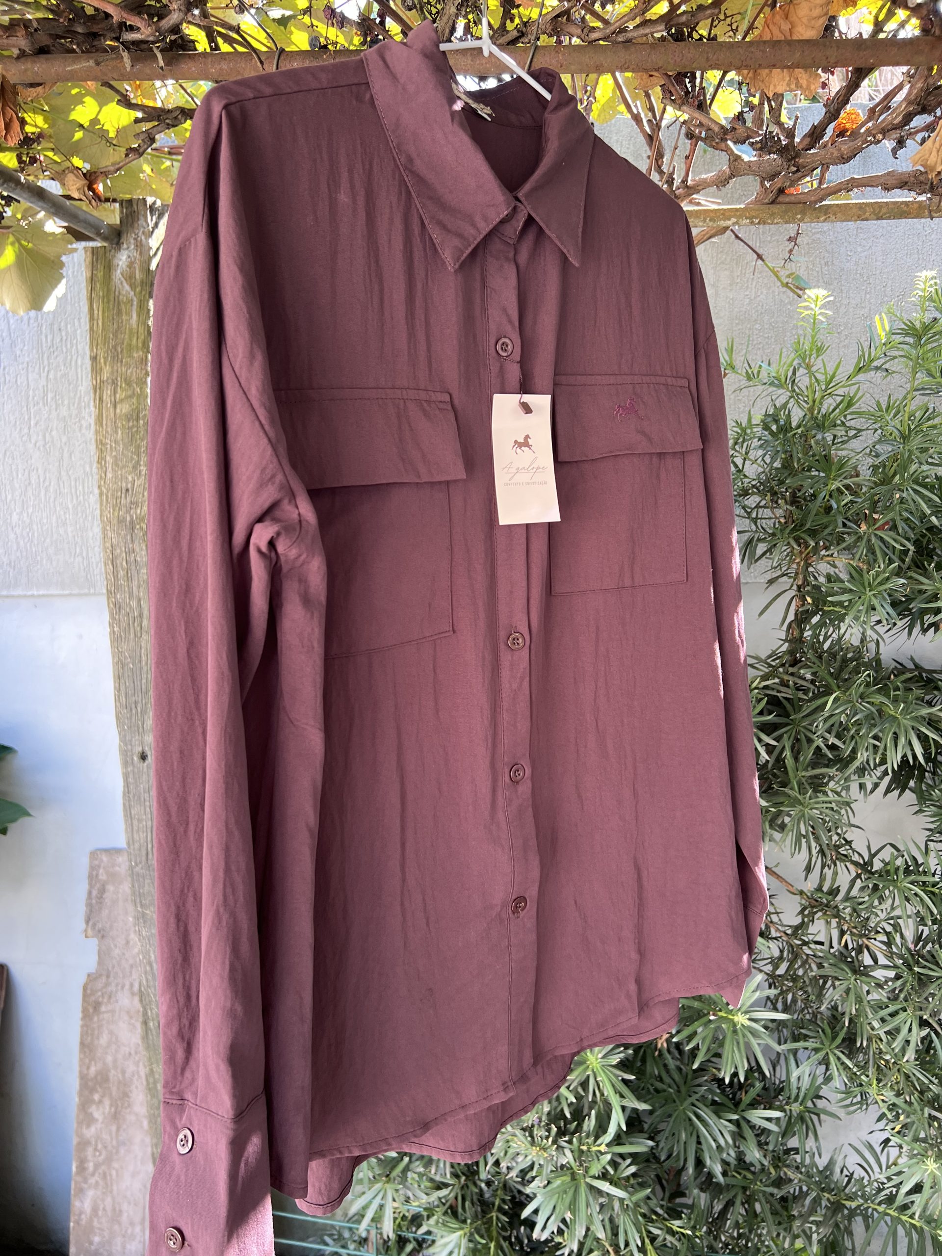 Camisa A Galope Over