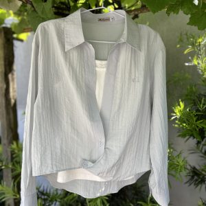 Camisa com regata - Cor azul