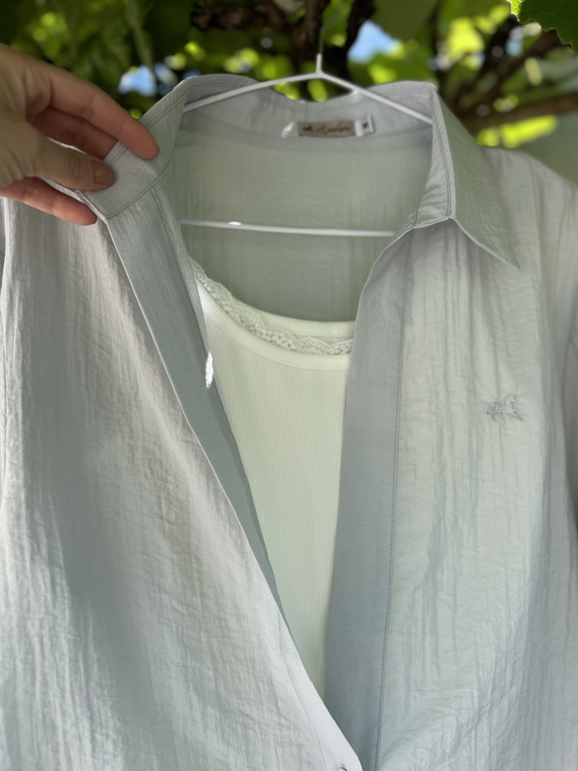 Camisa com regata - Cor azul - Imagem 2